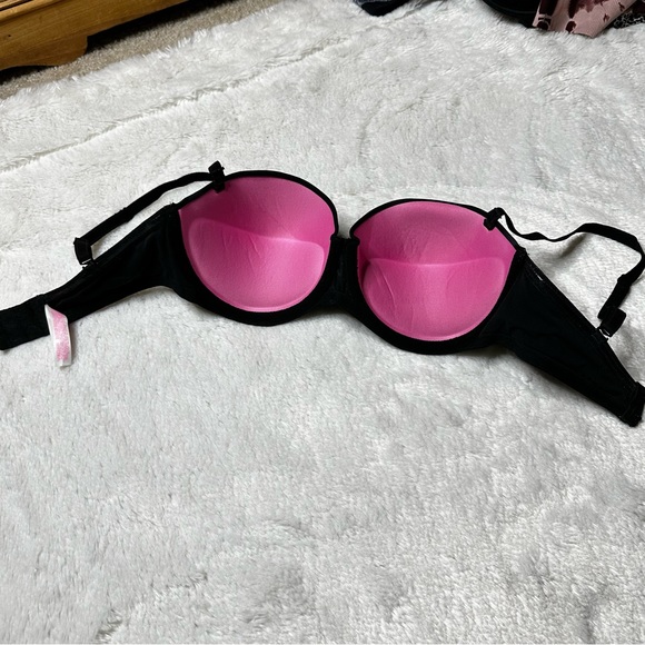 Pink VS Wear Everywhere Multi Way Push Up Bra in Black Women’s 34D - Picture 5 of 11